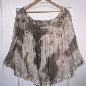 Jen’s Pirate Booty Off-Shoulder Tunic Top
